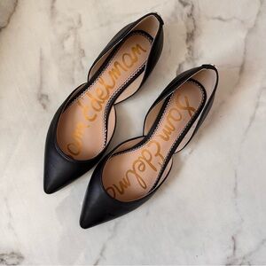 NEW Sam Edelman Black Rodney Pointed Toe Flats